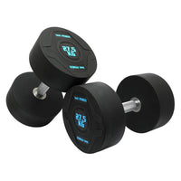 Thumbnail for 1441 Fitness PU Round Dumbbell Set - 2.5 Kg to 50 Kg ( 20 Pairs )