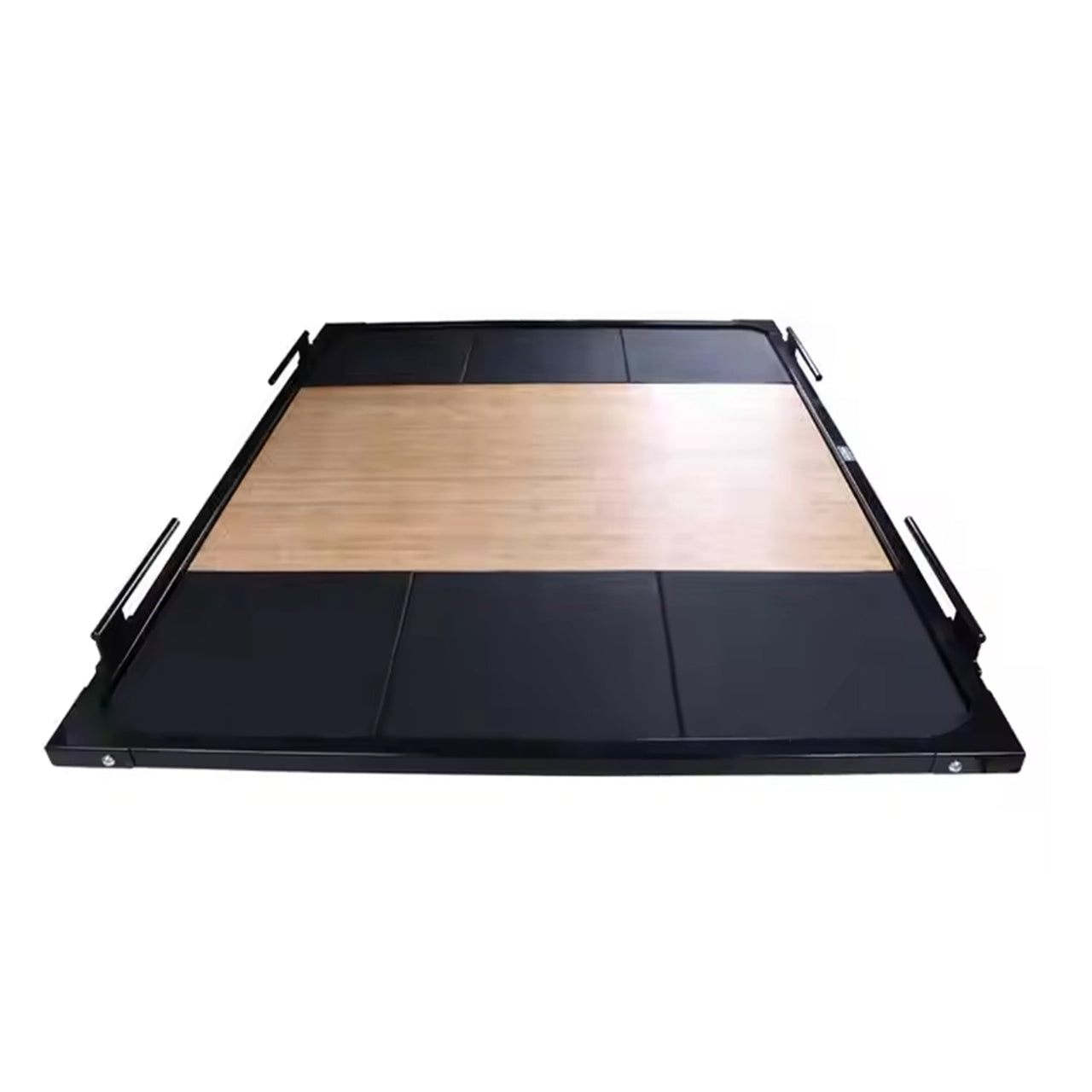 Olympic Weightlifting Platform with Rubber Tiles