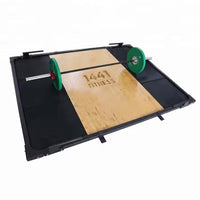 Thumbnail for Olympic Weightlifting Platform with Rubber Tiles