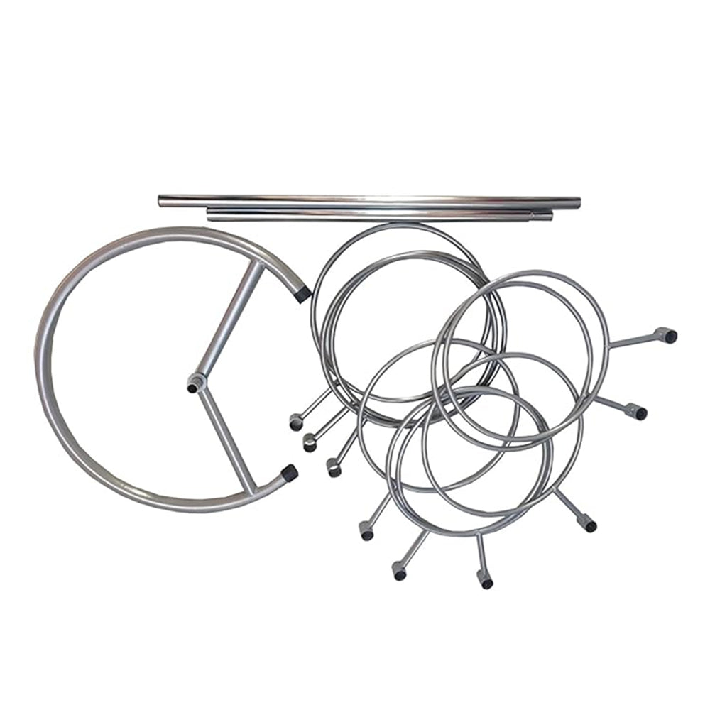 1441 Fitness 9 pcs Gym Ball Rack