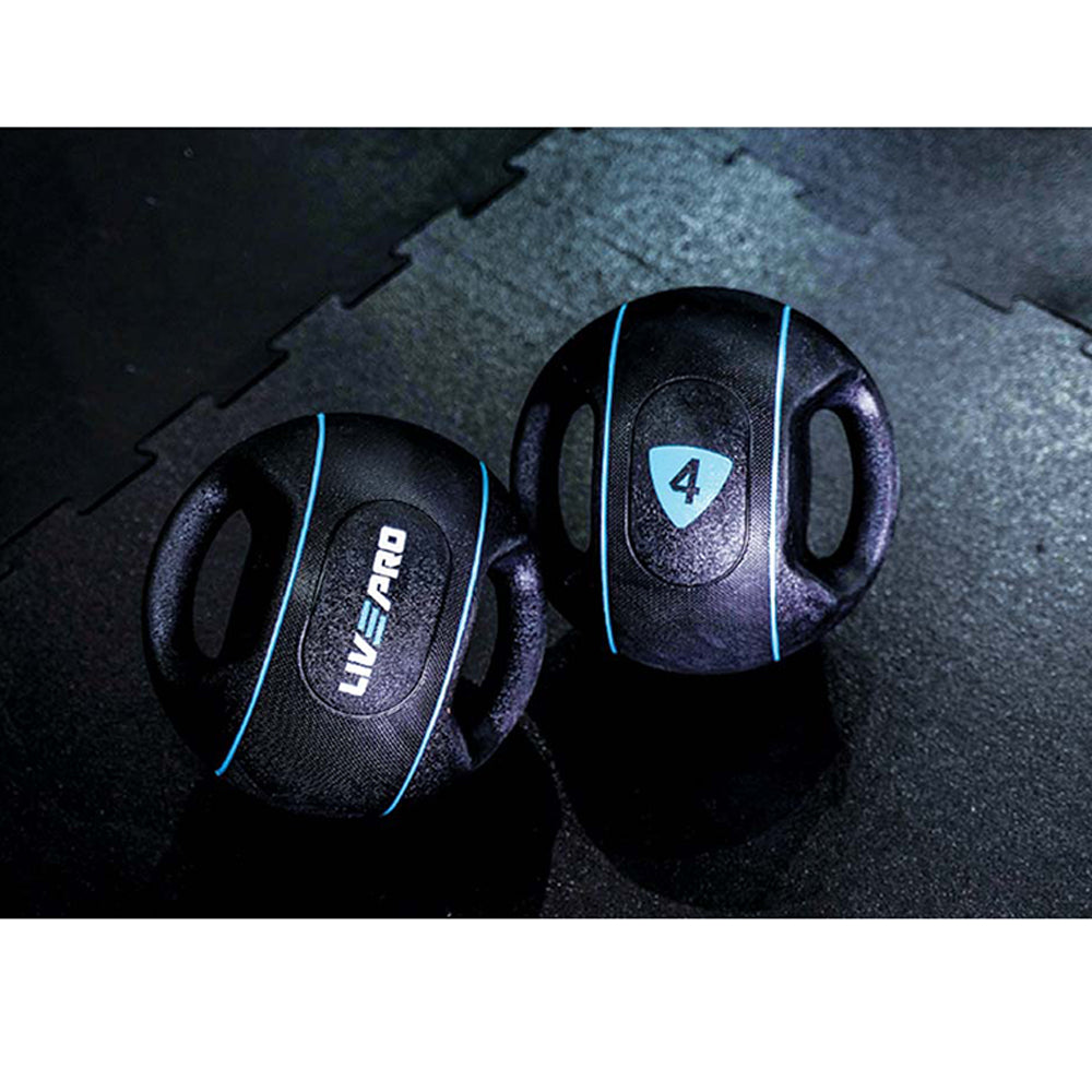 Livepro Double Grip Medicine Ball 6 Kg - LP8111