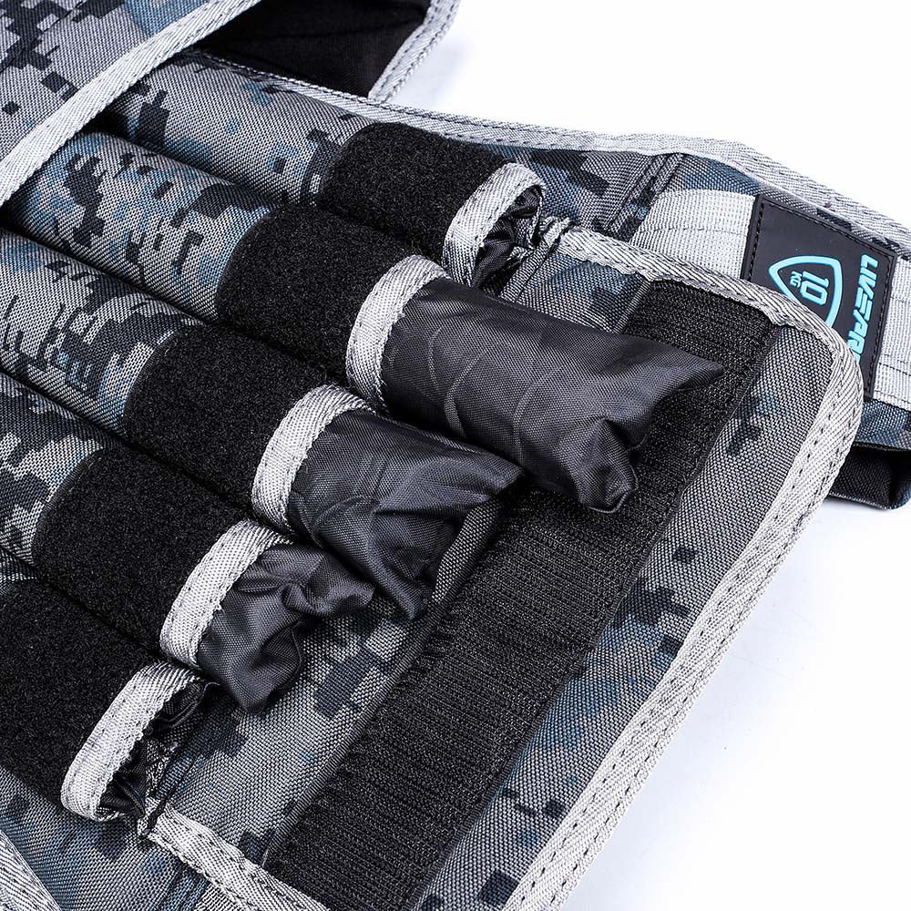 Livepro Camouflage Weighted Vest 10 Kg - LP8195