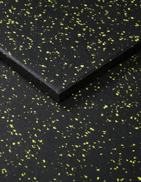 Thumbnail for 1441 Fitness Commercial Rubber Flooring for Gym 20 mm - 100 x 100 CM Speckled Yellow