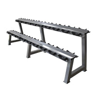 Thumbnail for 1441 Fitness 2 Tier Dumbbell Rack - 10 Pair