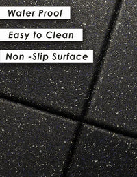 Thumbnail for 1441 Fitness Commercial Rubber Flooring for Gym 20 mm - 100 x 100 CM Speckled Grey