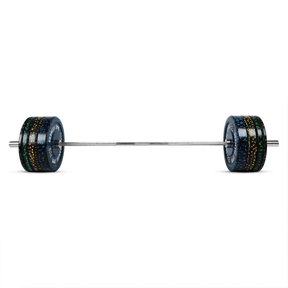 1441 Fitness Camouflage  Bumper Plate Set - 120 Kg