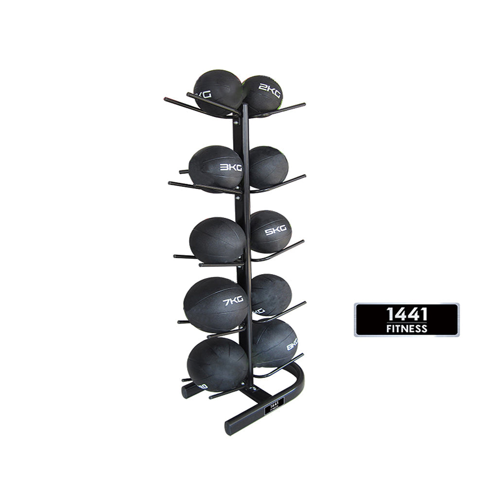 1441 Fitness - حامل كرات دوائي احترافي - 10 كرات