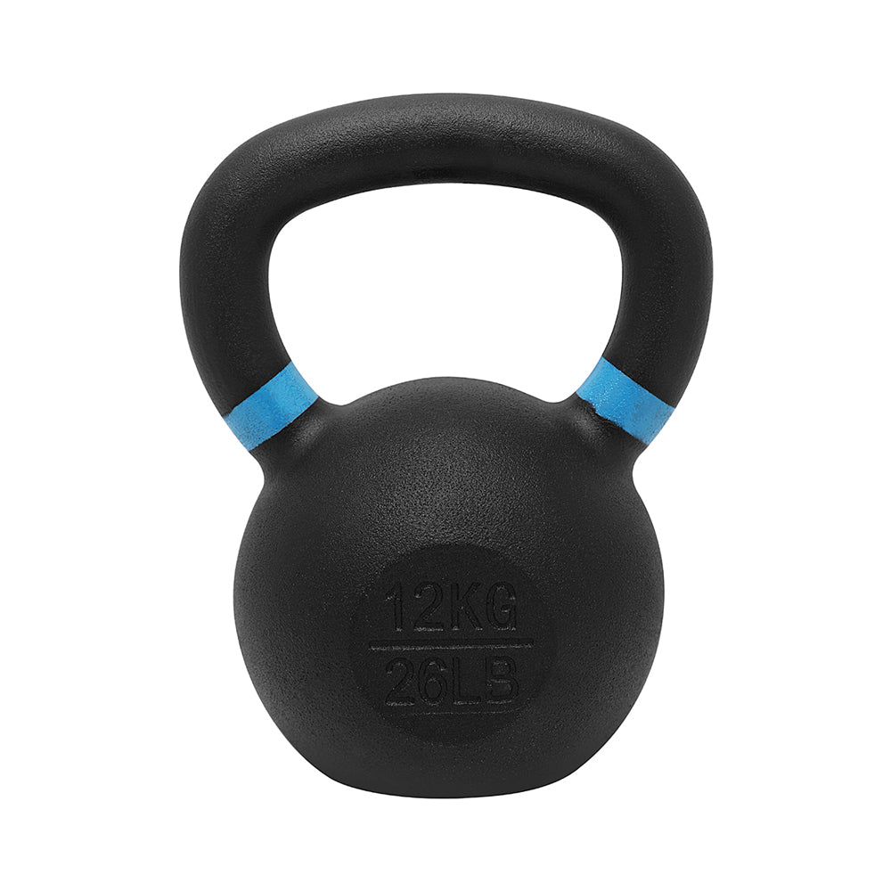 1441 Fitness - كيتل بيل من الحديد الزهر المطلي بالمسحوق - من 4 إلى 40 كجم