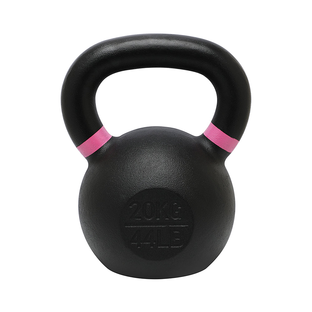 1441 Fitness - كيتل بيل من الحديد الزهر المطلي بالمسحوق - من 4 إلى 40 كجم