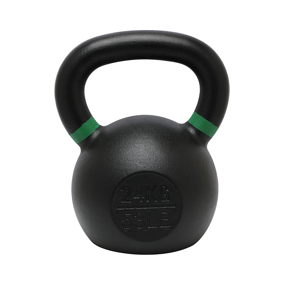 1441 Fitness - كيتل بيل من الحديد الزهر المطلي بالمسحوق - من 4 إلى 40 كجم