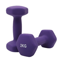 Thumbnail for 1441 Fitness - دمبل سداسي من النيوبرين بوزن من 1 إلى 10 كجم (يباع كزوج)