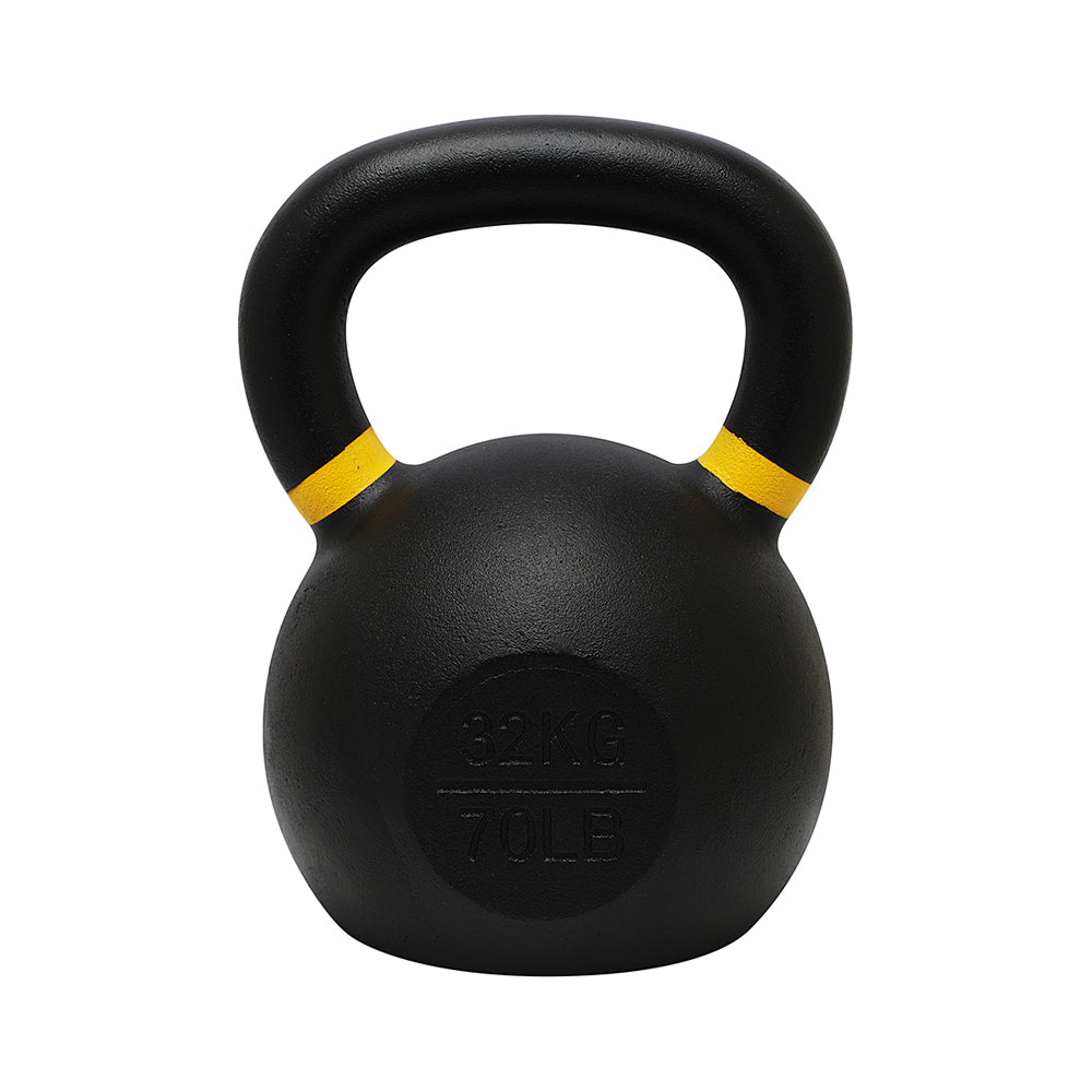 1441 Fitness - كيتل بيل من الحديد الزهر المطلي بالمسحوق - من 4 إلى 40 كجم