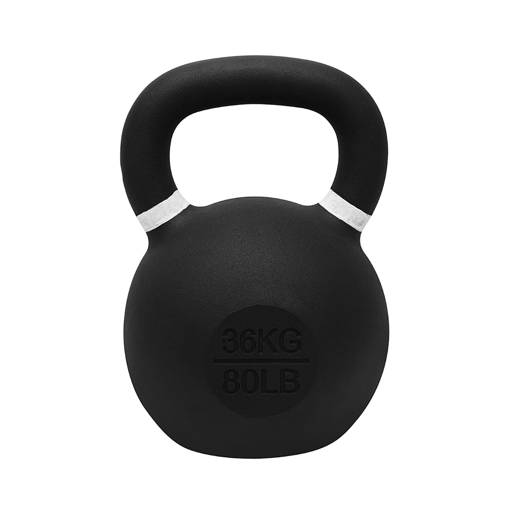 1441 Fitness - كيتل بيل من الحديد الزهر المطلي بالمسحوق - من 4 إلى 40 كجم