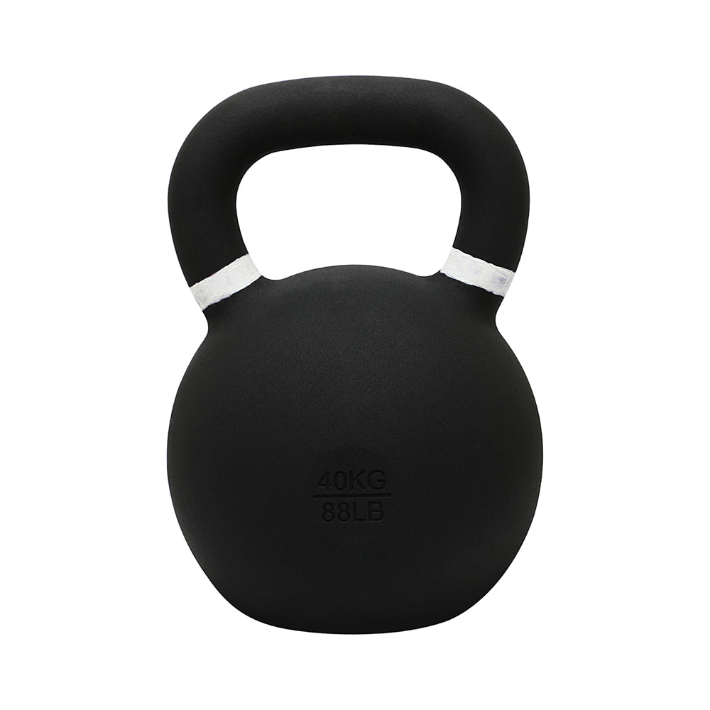 1441 Fitness - كيتل بيل من الحديد الزهر المطلي بالمسحوق - من 4 إلى 40 كجم