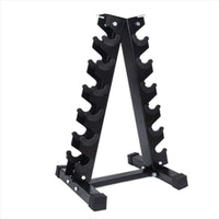Thumbnail for 1441 Fitness Vertical Dumbbell Rack - 6 Pairs