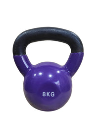 Thumbnail for 1441 Fitness Vinyl Coated Kettlebell Set - 6 Kg to 16 Kg