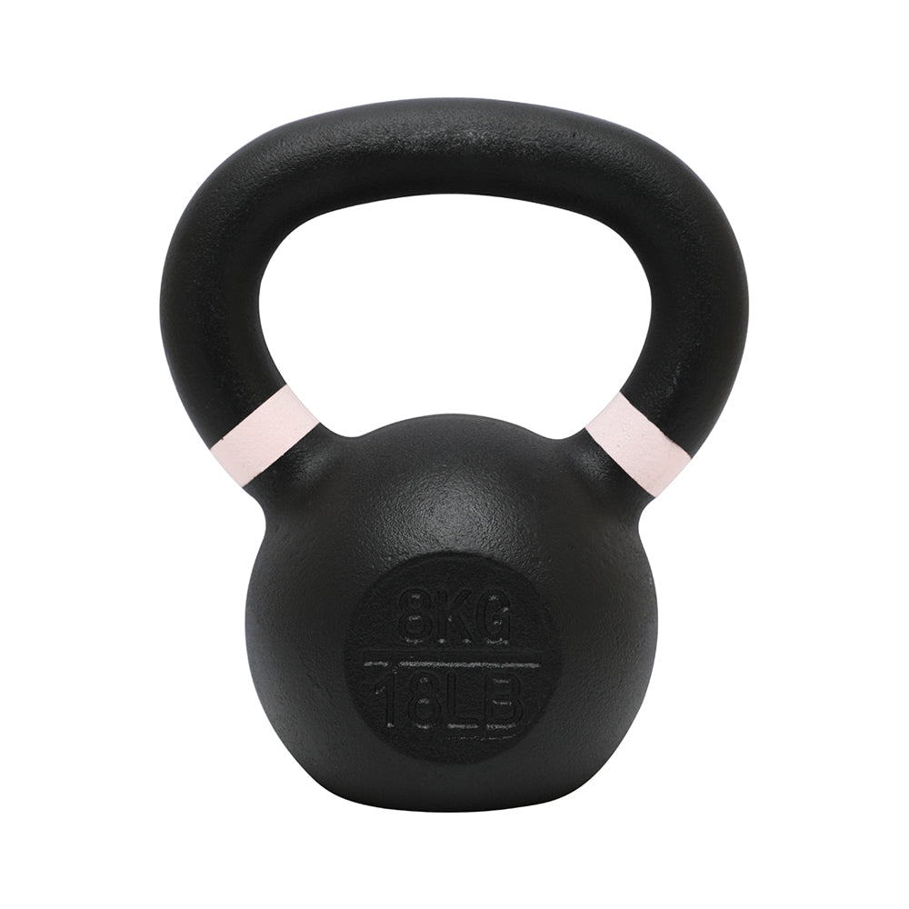 1441 Fitness - كيتل بيل من الحديد الزهر المطلي بالمسحوق - من 4 إلى 40 كجم