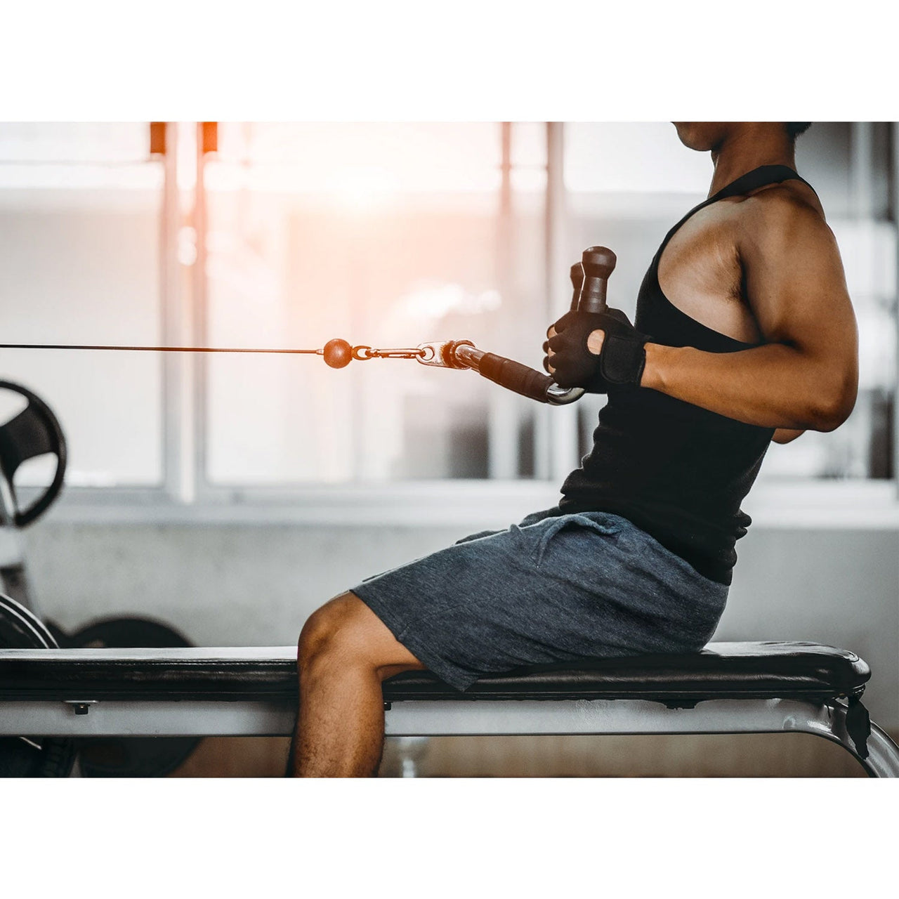 Lat Attachment Bar for Home Gym