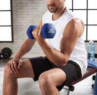 Thumbnail for neoprene hex dumbbell set