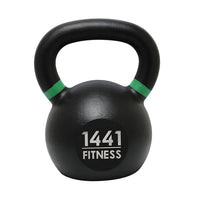 Thumbnail for 1441 Fitness - كيتل بيل من الحديد الزهر المطلي بالمسحوق - من 4 إلى 40 كجم