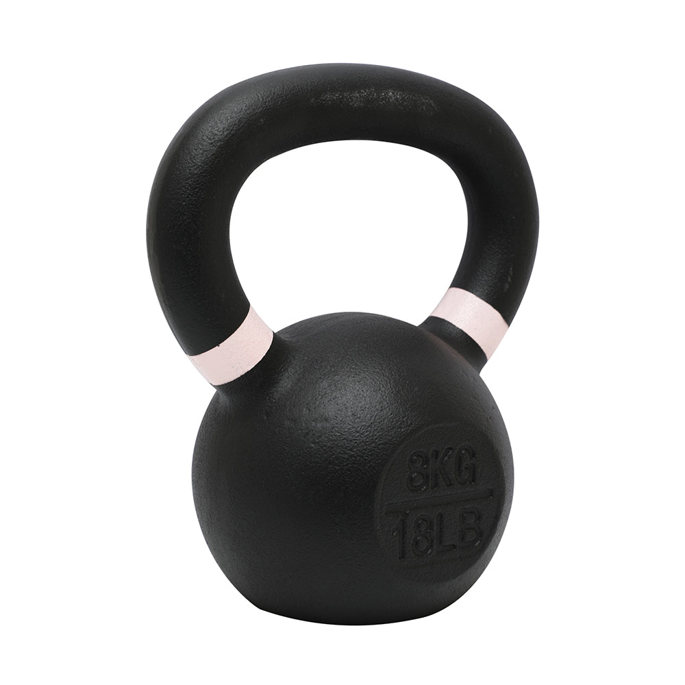 1441 Fitness - كيتل بيل من الحديد الزهر المطلي بالمسحوق - من 4 إلى 40 كجم