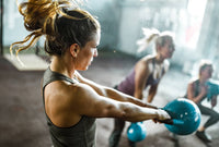 Thumbnail for 1441 Fitness Vinyl Coated Kettlebell Set - 6 Kg to 16 Kg