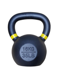 Thumbnail for 1441 Fitness - كيتل بيل مطلي بالمسحوق - من 6 كجم إلى 16 كجم - مجموعة مكونة من 6 قطع