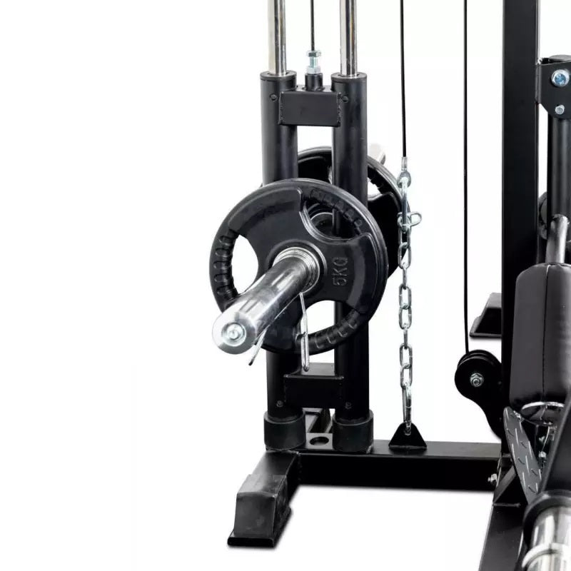 1441 Fitness - متعدد التمارين سكوات راك للأوزان الثقيلة مع ملحق عرضي - MDL66
