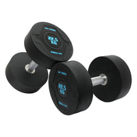 Thumbnail for 1441 Fitness PU Rubber Round Dumbbell Combo Set 2.5 Kg - 50 Kg (20 Pairs Set) 
