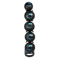 1441 Fitness Medicine Ball Set with Rack - 6 Kg to 10 Kg