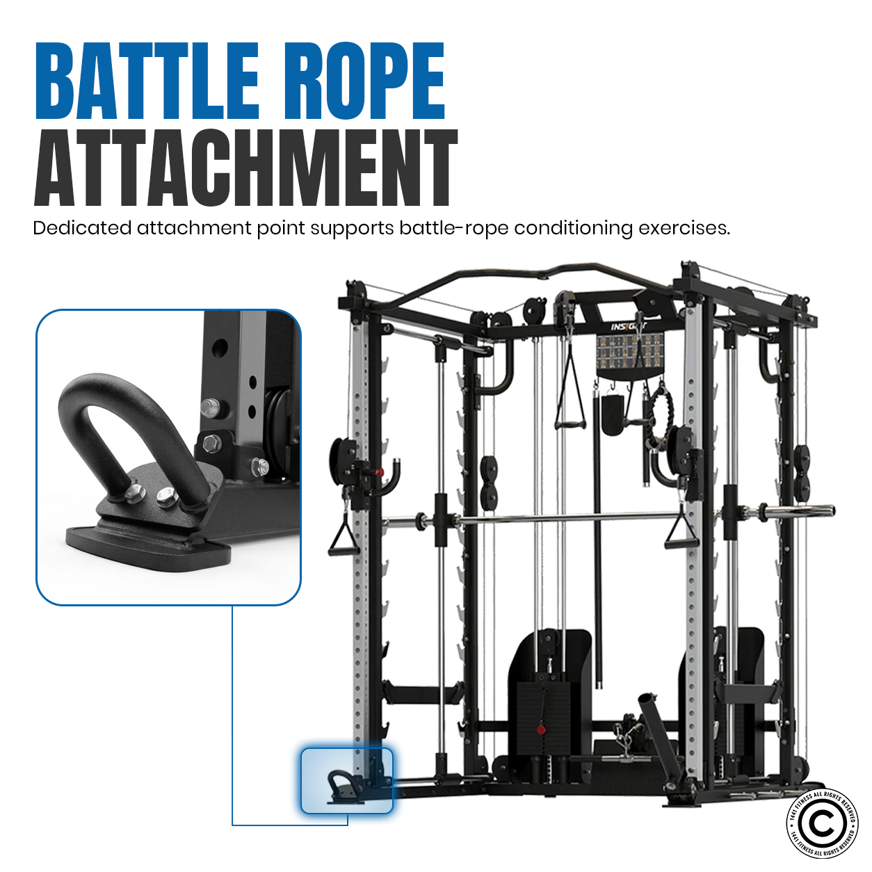 Insight Fitness Multi Function with Smith Machine - C9