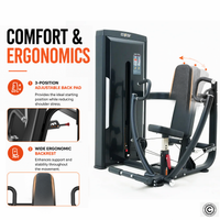 Thumbnail for Insight Fitness Seated Chest Press - SA035