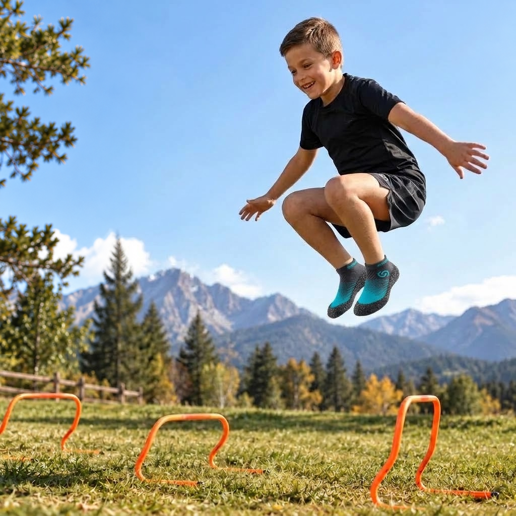 Skinners 2.0 Minimalist Kids Footwear - Lagoon