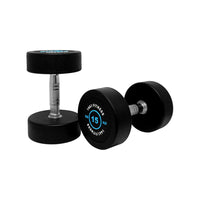 1441 Fitness | 2.5 KG - 50 KG Premium Rubber Round Dumbbells (Sold as Pair)