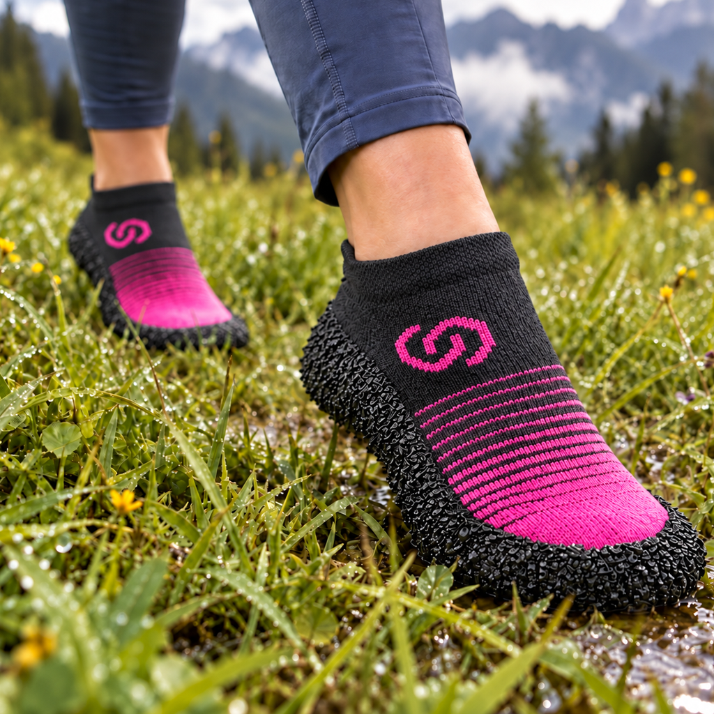 Skinners Barefoot Socks 2.0 Pink