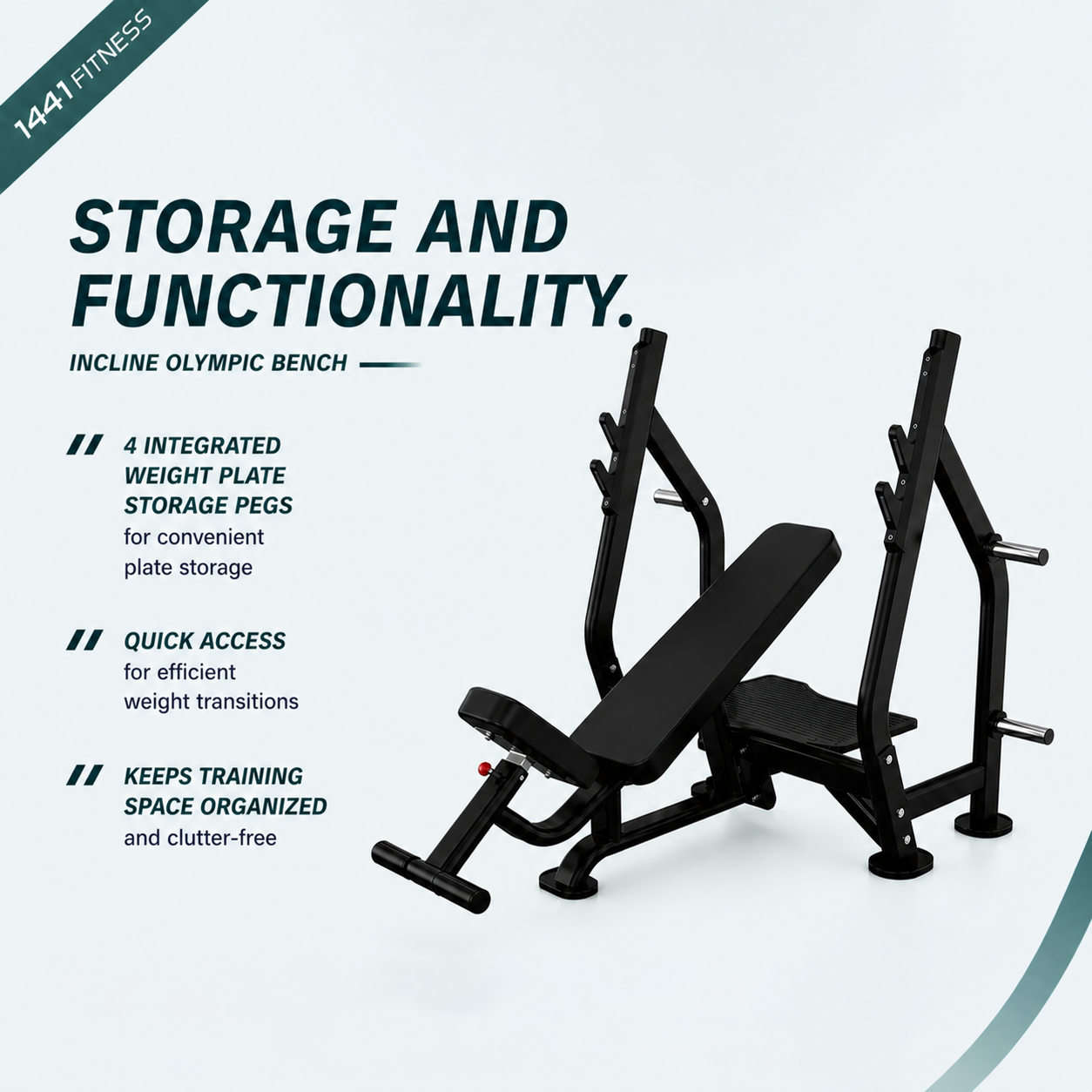 Insight Fitness Incline Olympic Bench - DR005