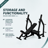 Thumbnail for Insight Fitness Incline Olympic Bench - DR005