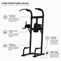 Thumbnail for Insight Fitness Vertical Knee Rise / Dip - DR008