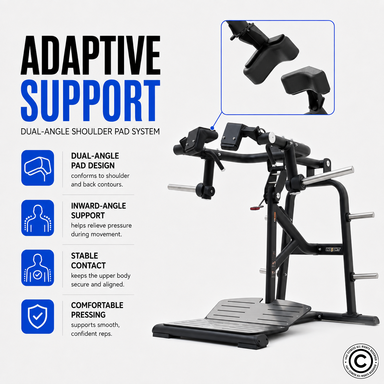 Insight Fitness SQUAT Machine - SH021