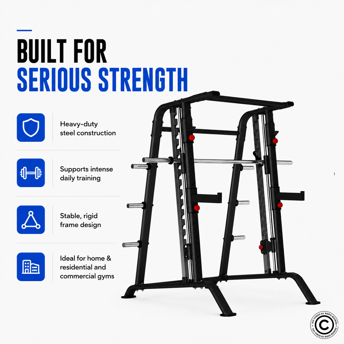 Insight Fitness Smith Machine & Squat Rack - DR001
