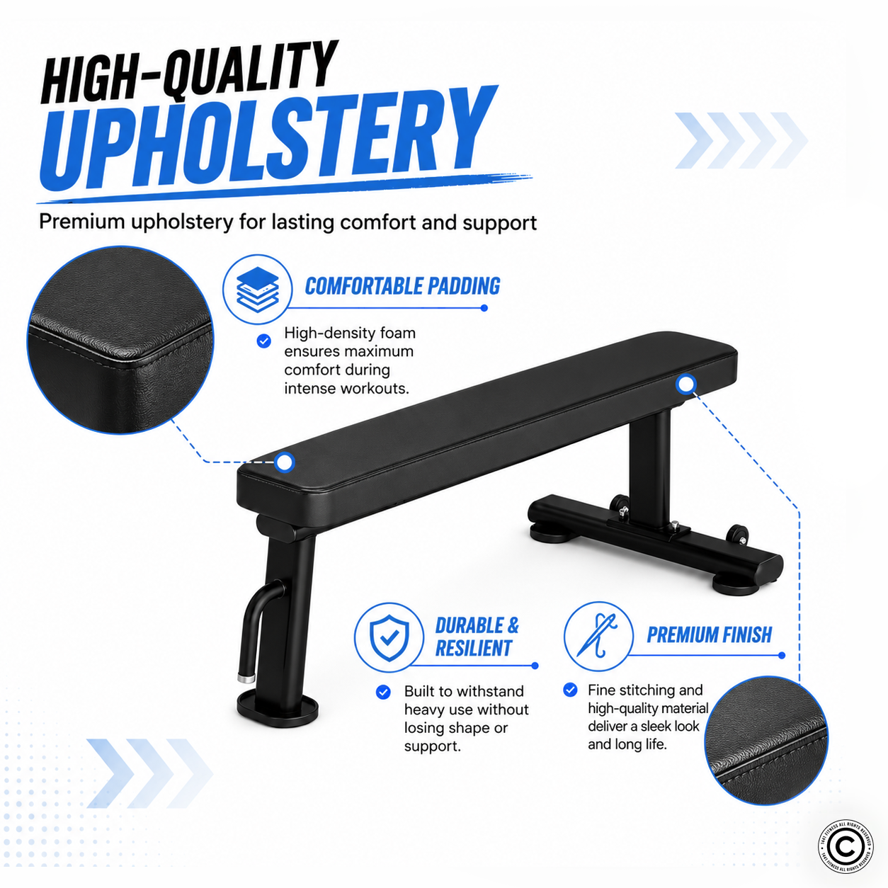 Insight Fitness Flat Bench - DR014