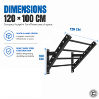 Thumbnail for 1441 Fitness Incline Multi Grip Pull Up Bar