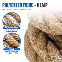 Thumbnail for 1441 Fitness Climbing Rope - 6 Meter