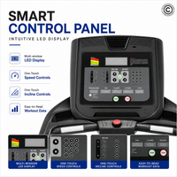 Thumbnail for Insight Fitness Commercial Treadmill - CT 3000
