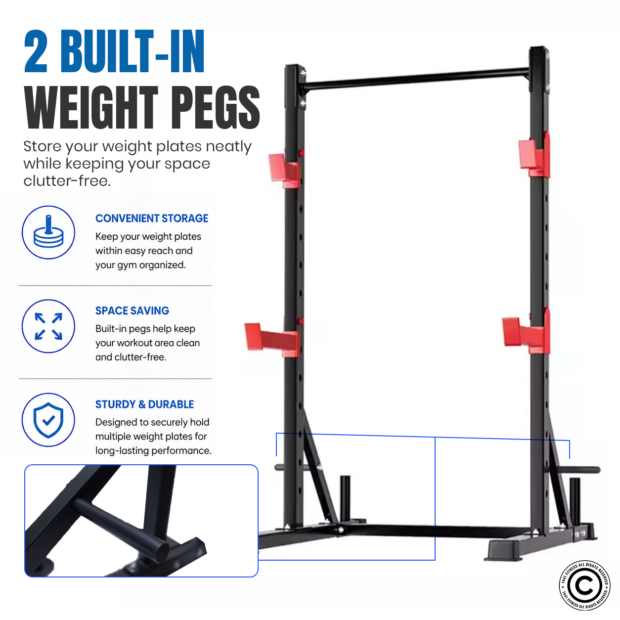 1441 Fitness Squat Rack - MDL65