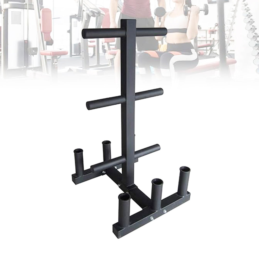 1441 Fitness Commercial Plate Rack and Bar Holder