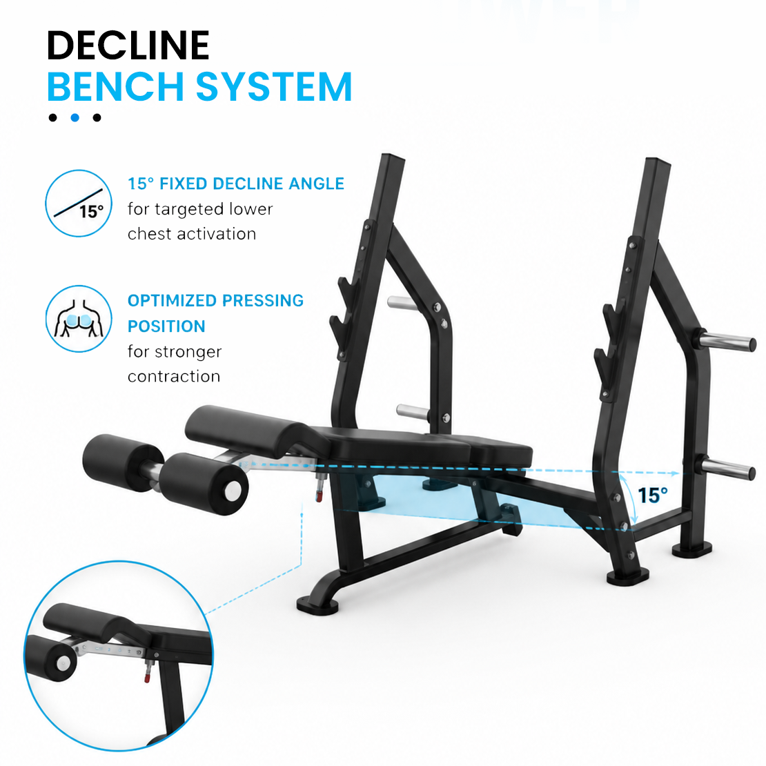 Insight Fitness Decline Olympic Bench - DR006