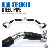 Thumbnail for 1441 Fitness D Handle Lat Pull Down Attachment - 90 CM