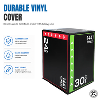 Thumbnail for 1441 Fitness 3 in 1 Soft Plyo Box
