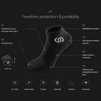 Thumbnail for Skinners Sock - Ultra-Light for Running, Hiking, Yoga & Travel - Carmine